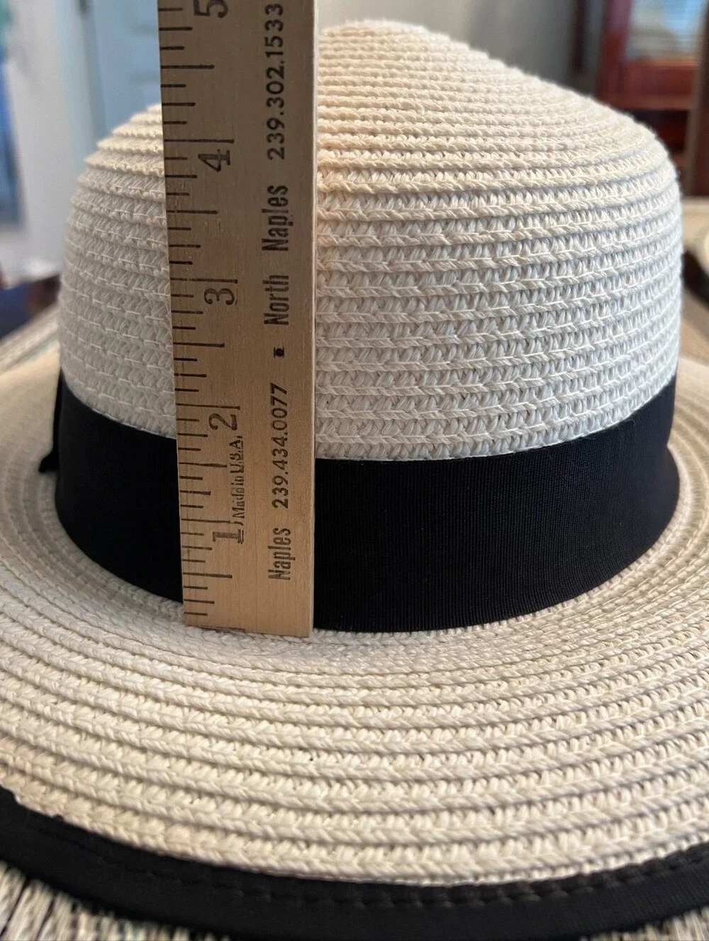 Magid Hats Women’s White Straw Sun Hat